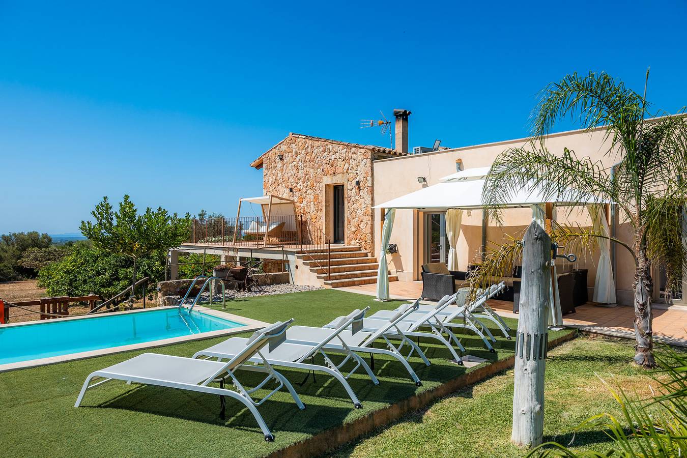 Finca Monserrat, ideal para familias con piscina in Lluchmayor, Mallorca Sur