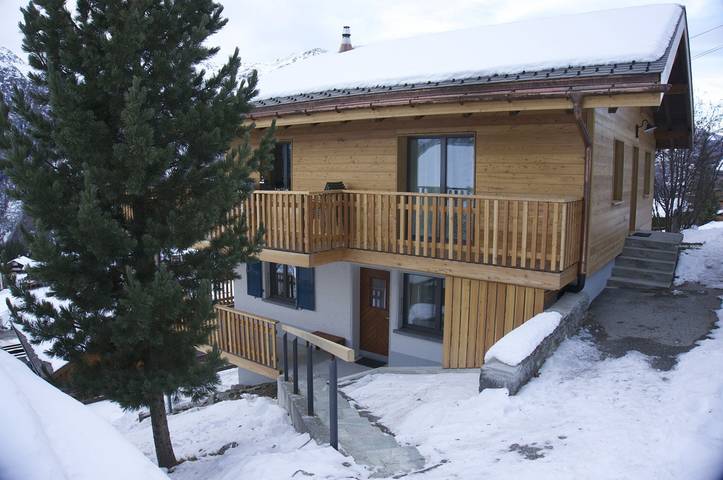 Ganze Ferienwohnung, Anita - 4-Bettwohnung in Grächen, Walliser Alpen
