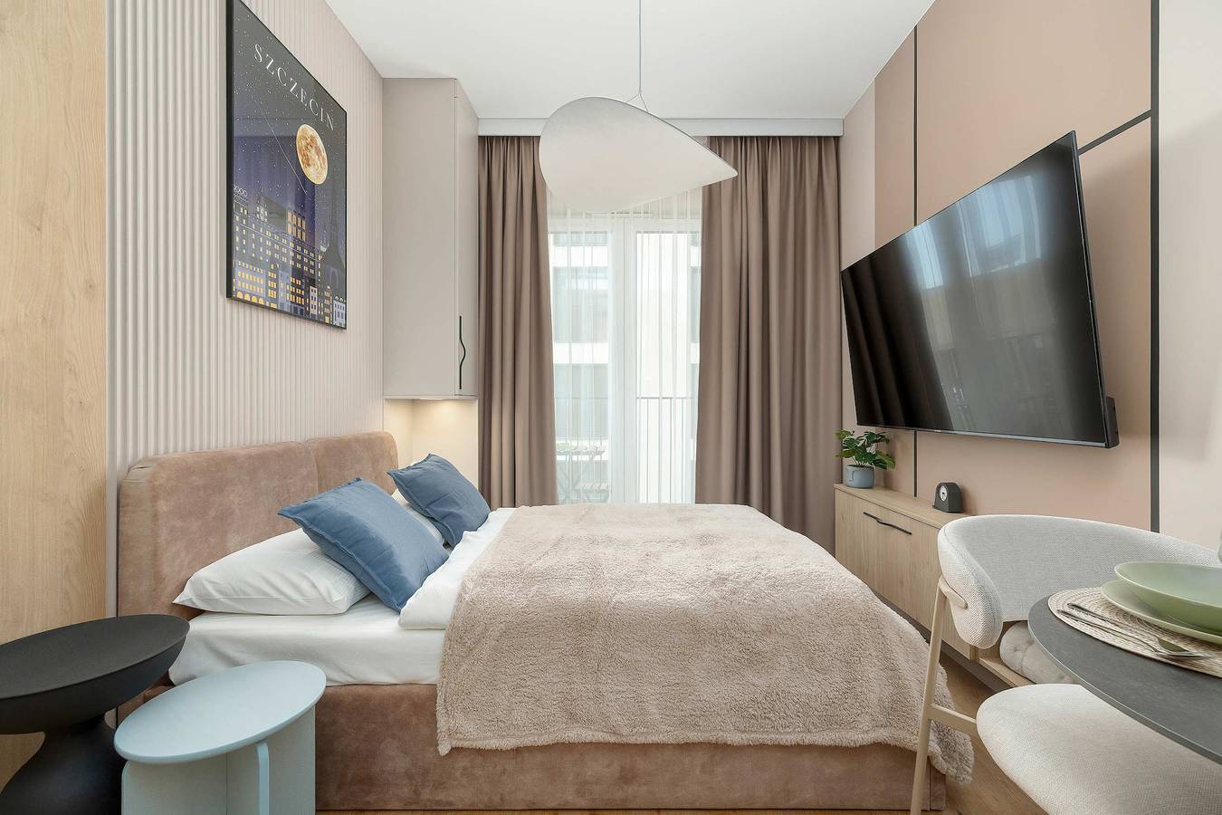 Ganze Ferienwohnung, Ferienwohnung für 2 Personen mit Garten in Stettin, Baltic Sea Pomerania