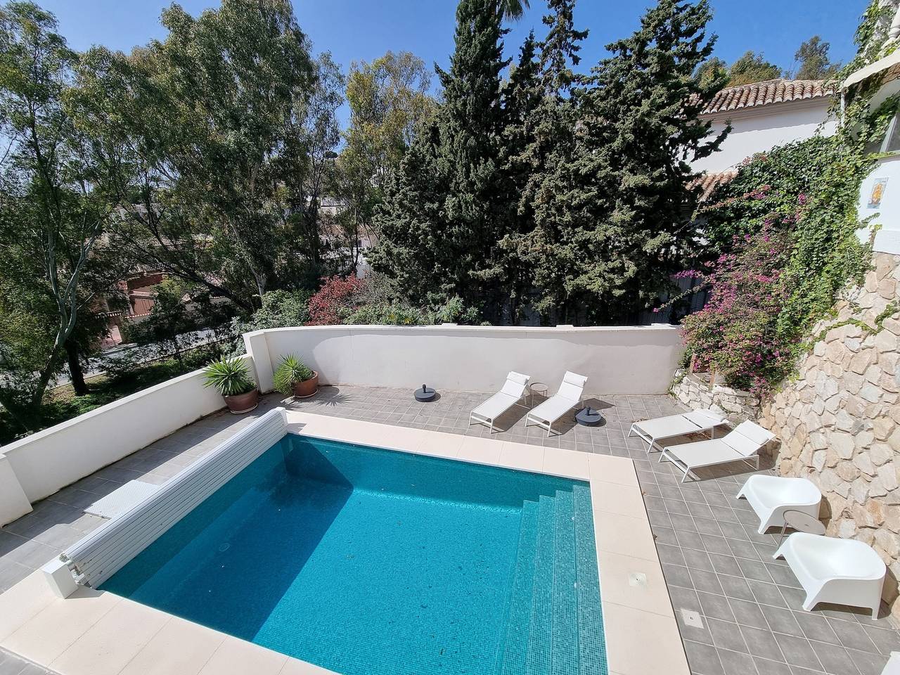 Ferienhaus 'Moderne Villa mit privatem Pool' mit Meerblick, WLAN und Klimaanlage in La Cala de Mijas, Mijas