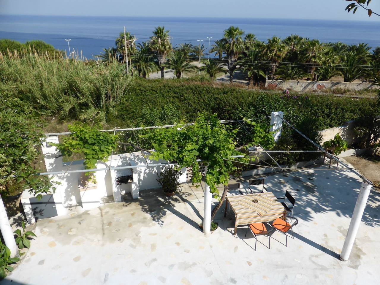 Ferienvilla bei Tropea mit Blick auf das Meer und die liparischen Inseln in Santa Domenica, Ricadi (gemeinde)