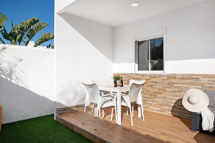 Casa rural para 3 personas, con jardín, Se admiten mascotas en Costa de la Luz - 2