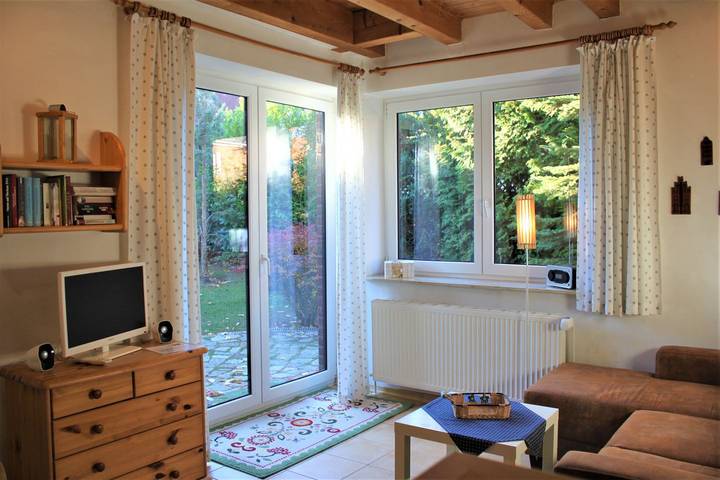 Ferienwohnung für 2 Personen, mit Terrasse und Garten