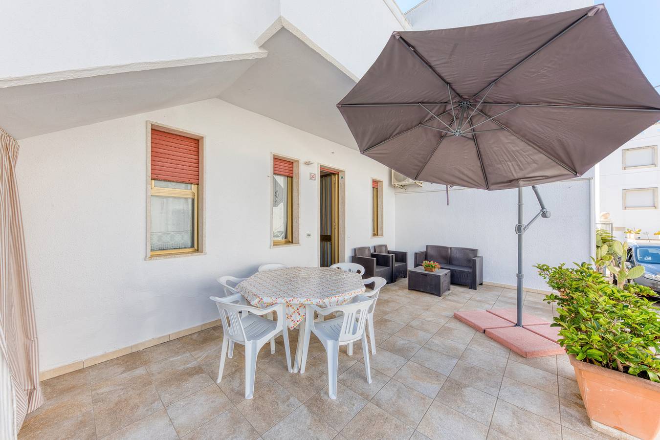 Apartamento entero, Apartment 'Trande' with Balcony, Wi-Fi and Air Conditioning in Leuca, Castrignano del Capo