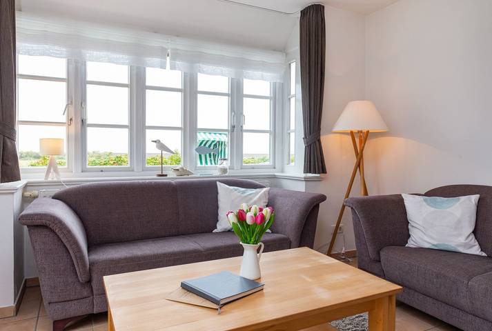 Ganze Wohnung, Seeschwalbe - Ferienwohnung über drei Ebenen mit Meerblick in Nordfriesische Inseln (Schleswig-Holstein) (Schleswig-Holstein), Norddorf