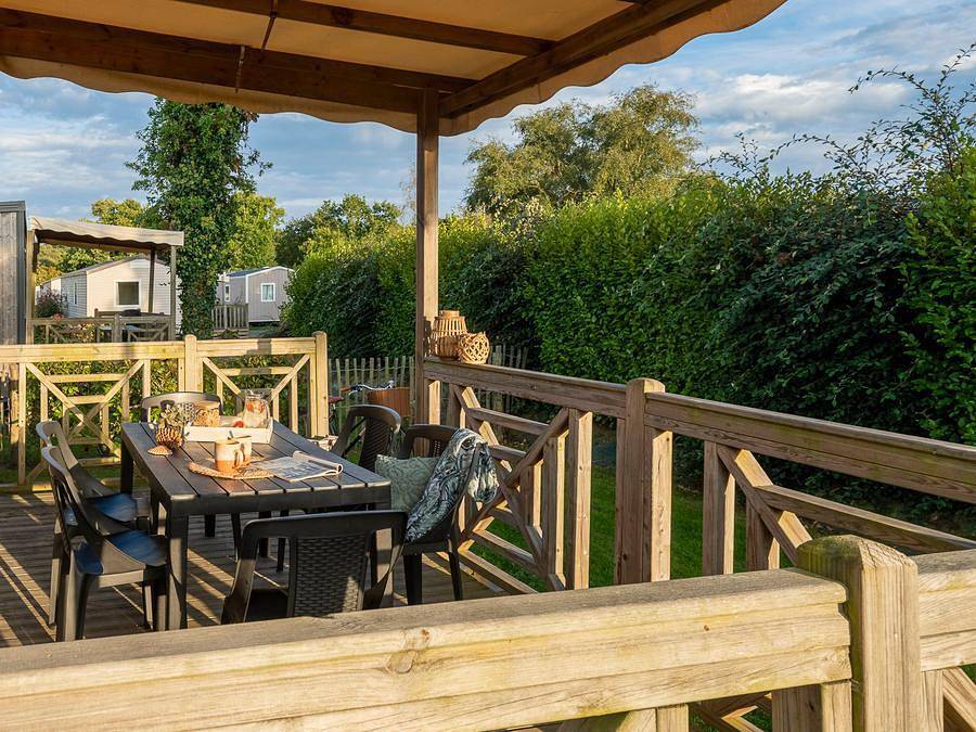 Camping maeva Club Les Alizés - Mobile home 6 persons - Presta+ 30m² (30m²) in Lannion, Ceinture Dorée