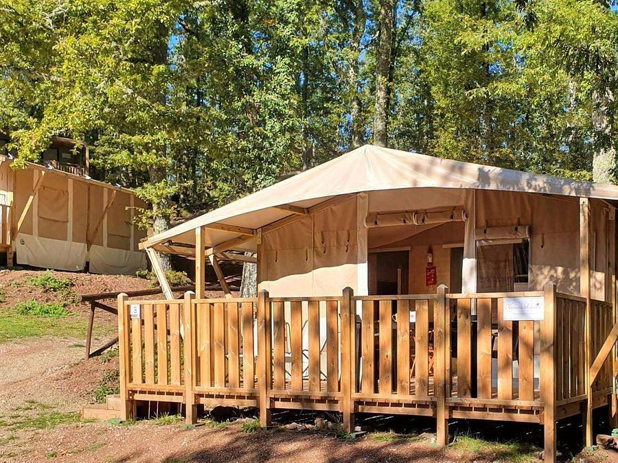 Chianti Glamping Resort - Safarizelt 5 personen - Lodgetent Deluxe in Chianti