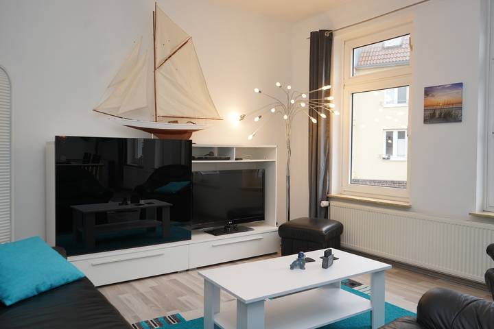 Ferienwohnung für 4 Personen, mit Garten in Cuxhaven Zentrum