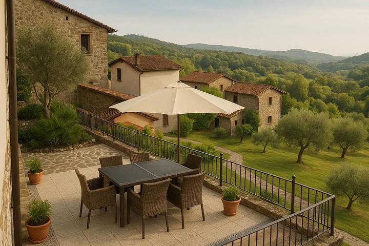Appartamento vacanze per 7 persone, con panorama e giardino, con animali domestici - 1