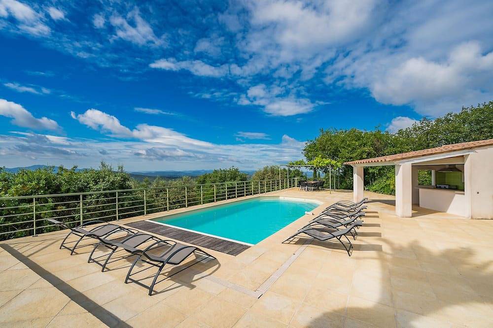 House with pool panoramic view in Saint-Cézaire-sur-Siagne, Mediterranean Coast (France)