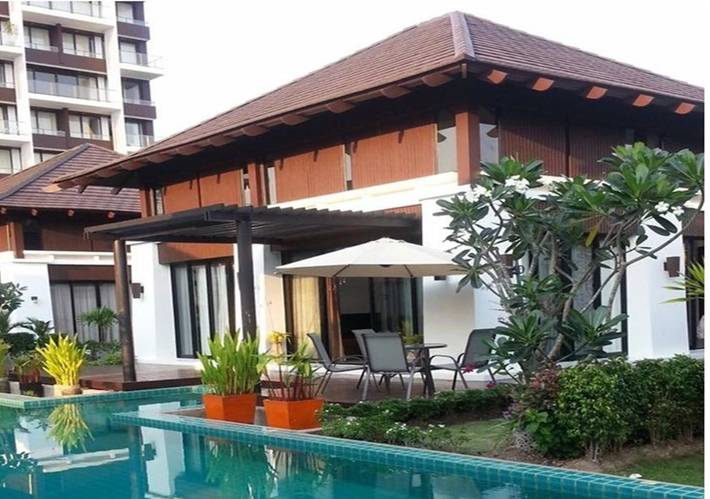 Ferienpark für 6 Personen, mit Pool und Garten sowie Ausblick in Thailand