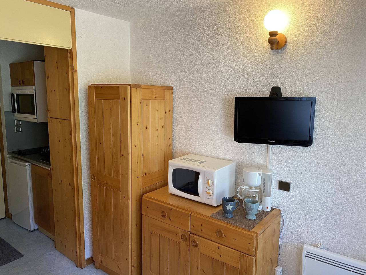 Appartement entier, Studio cosy près des pistes à Valmorel, animaux admis in Valmorel, Les Avanchers-Valmorel