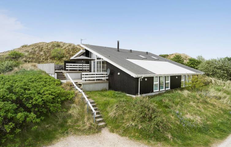 Ferienhaus mit Meerblick für 8 Personen, mit Whirlpool und Terrasse sowie Sauna und Garten, mit Haustier am Ringkøbing Fjord - 2