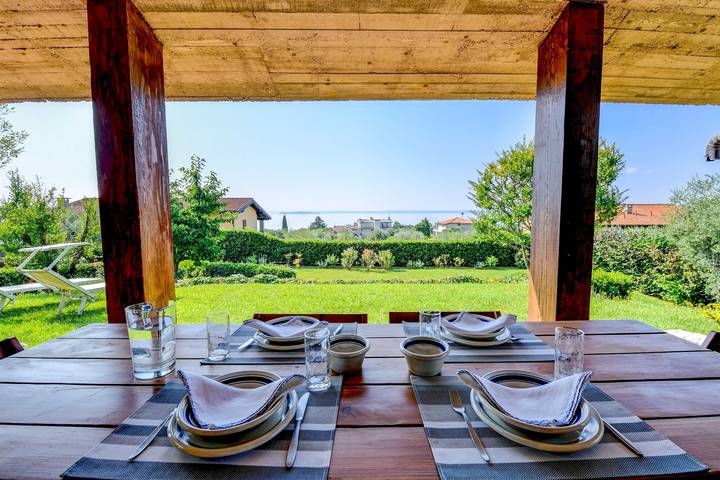Ferienhaus für 7 Personen, mit Garten und Seeblick in Manerba del Garda - 4