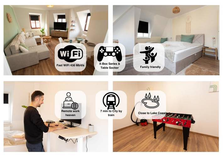 Ferienwohnung für 7 Personen, mit Ausblick in Markkleeberg - 2