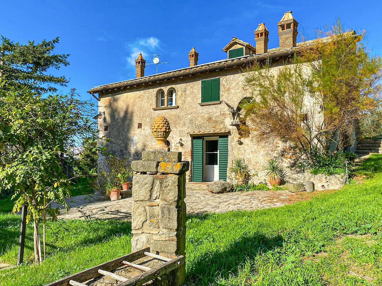 Casa con piscina entre robles centenarios en Tuscia in Viterbo, Provincia de Viterbo