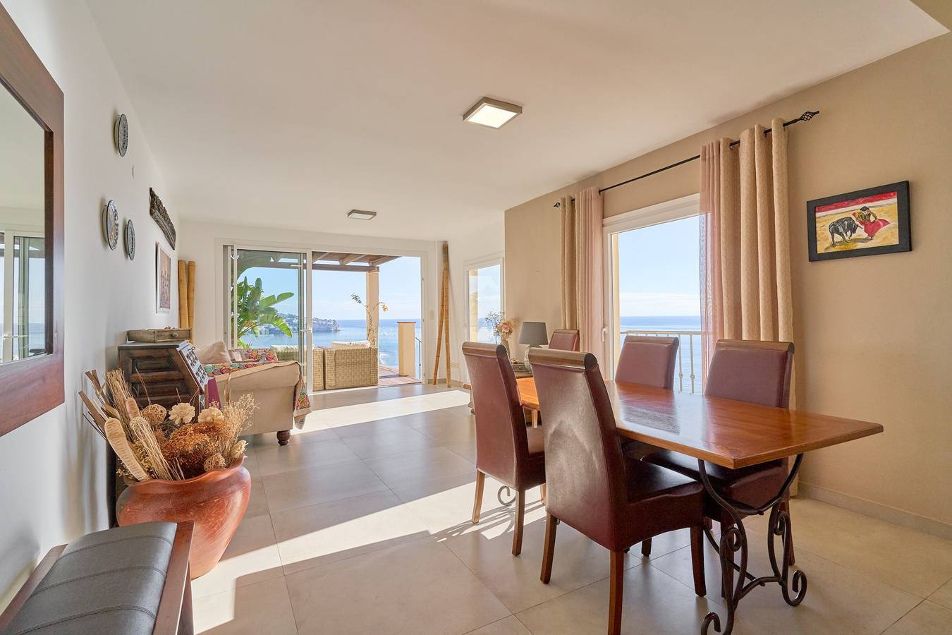 Ferienhaus 'Schönes Haus mit atemberaubendem Meerblick' mit Meerblick, Wlan und Klimaanlage in Cerro Gordo, Almuñecar