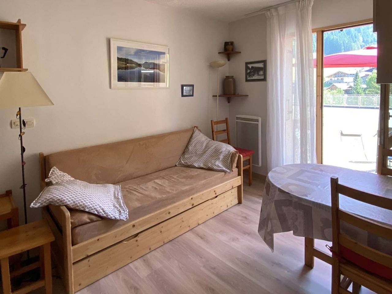 Appartement entier, Appartement cosy 2-4 pers. - centre village, proche remontées, piscine, terrasse plein sud in Arêches, Beaufort (Rhône-Alpes)