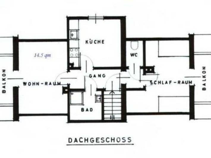 Ferienwohnung für 3 Personen, mit Balkon und Garten am Tegernsee - 3