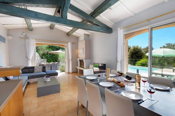 Villa für 8 Personen mit Garten in Cabris, Mittelmeerküste (Frankreich)