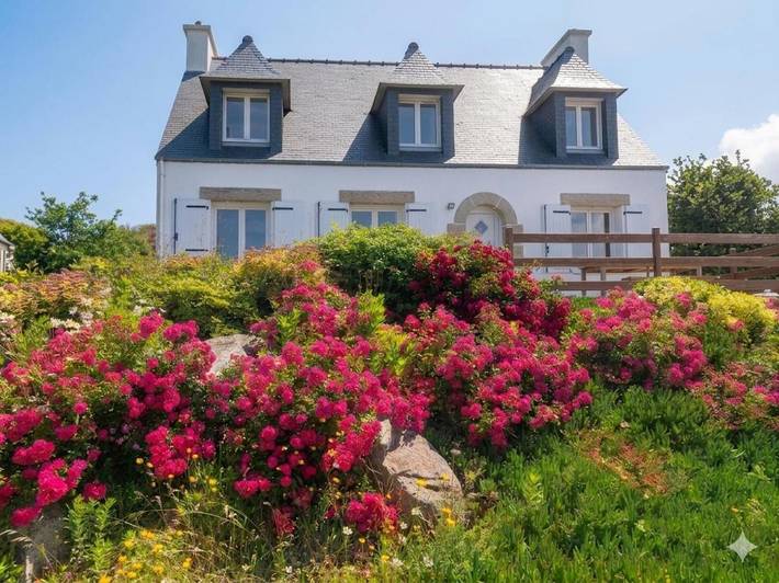 Chambre d’hôte pour 2 personnes, avec Terrasse ainsi que Jardin et Vue à Landéda