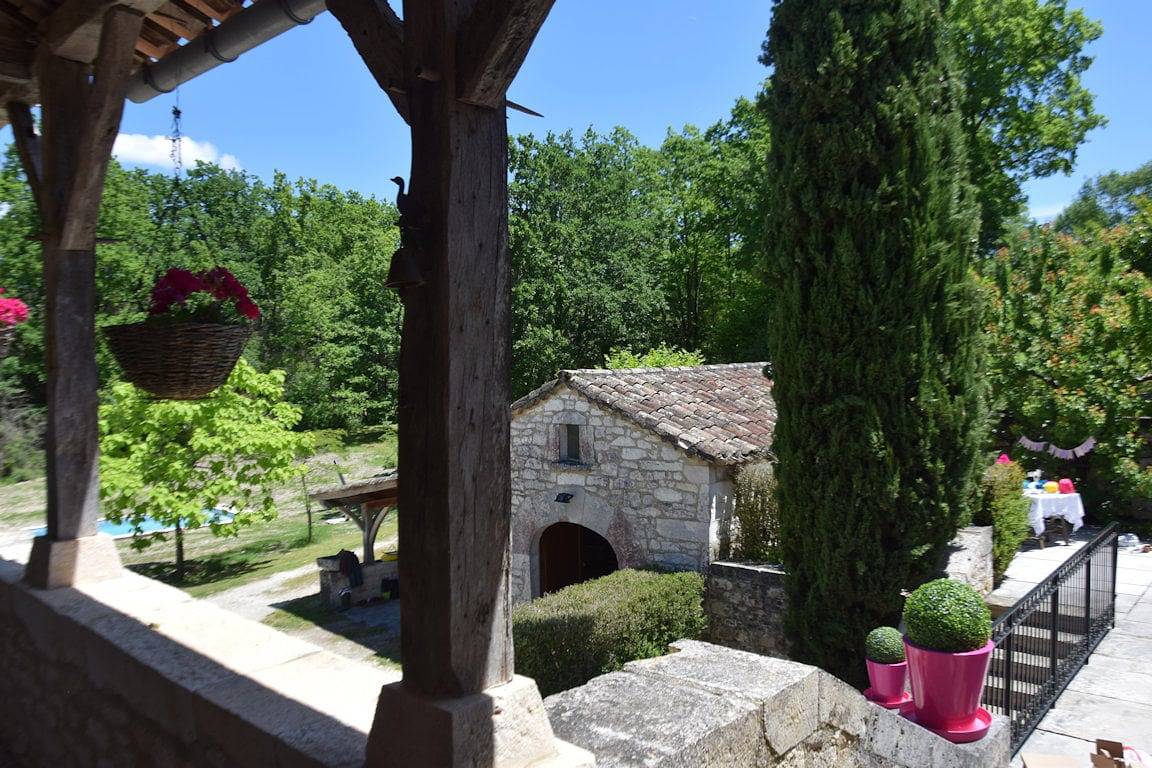 Chambres d'hôtes de charme Les Terrasses de La Serre - Chambre Malbec in Saint-Pantaléon (Midi-Pyrénées), Quercy