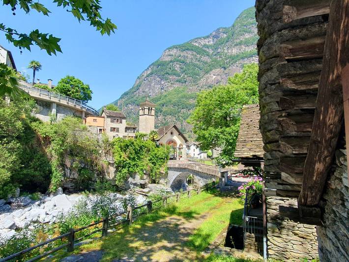 Ferienwohnung für 4 Personen, mit Balkon, mit Haustier in Cevio