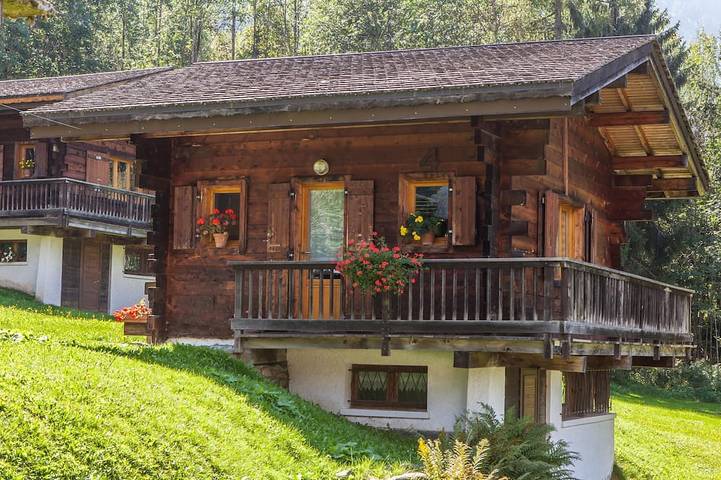 Chalet pour 5 personnes, avec Balcon et Jardin
