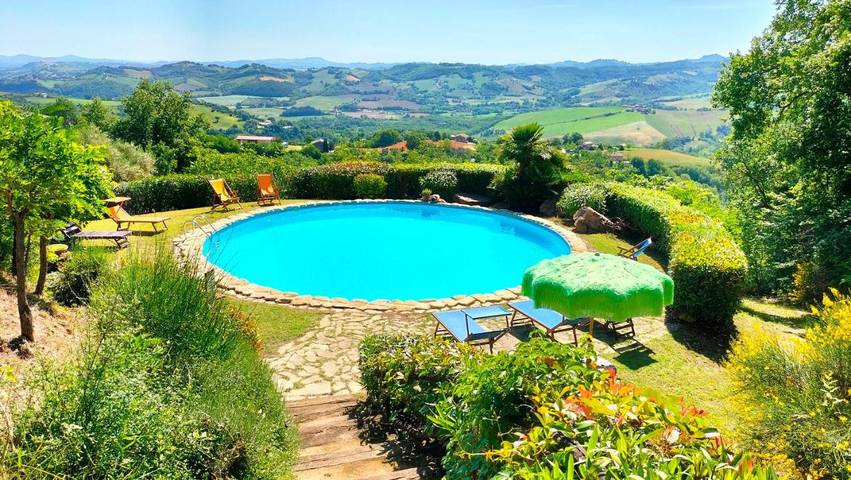 Ferienhaus für 12 Personen, mit Balkon und Terrasse sowie Garten und Pool in Penna San Giovanni - 2
