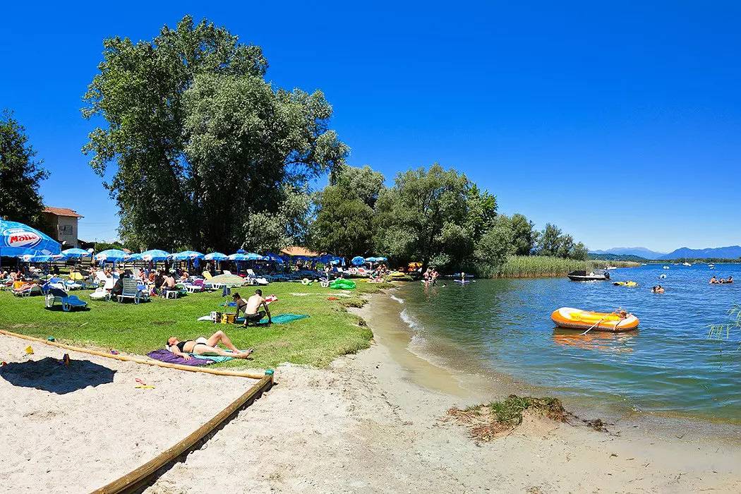 Mobil-home | Comfort | 3 Kam. | 6 pers. | Overdekt Terras | A/C in Dormelletto, Lago Maggiore (Piemonte)