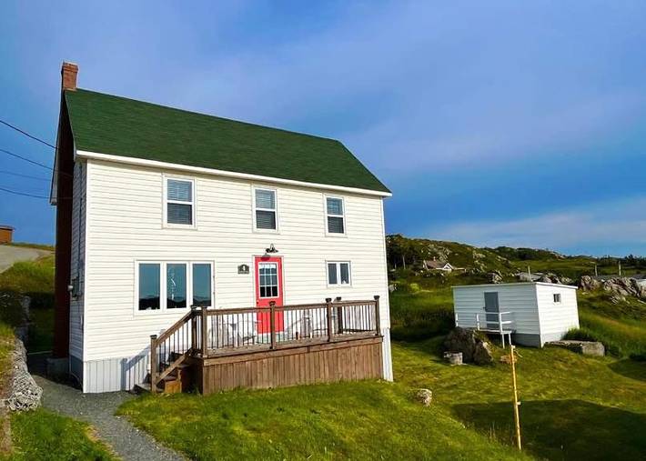 Location de vacances pour 6 personnes, avec terrasse et jardin dans Twillingate