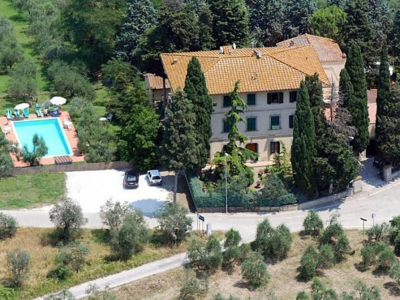 Anwesen "I Leonie" mit privatem Garten und Grill in Montespertoli, Florence Province