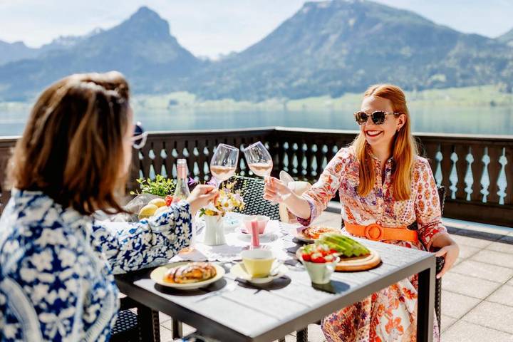 Ferienwohnung für 2 Personen, mit Ausblick und Garten sowie Seeblick in Sankt Wolfgang im Salzkammergut - 3