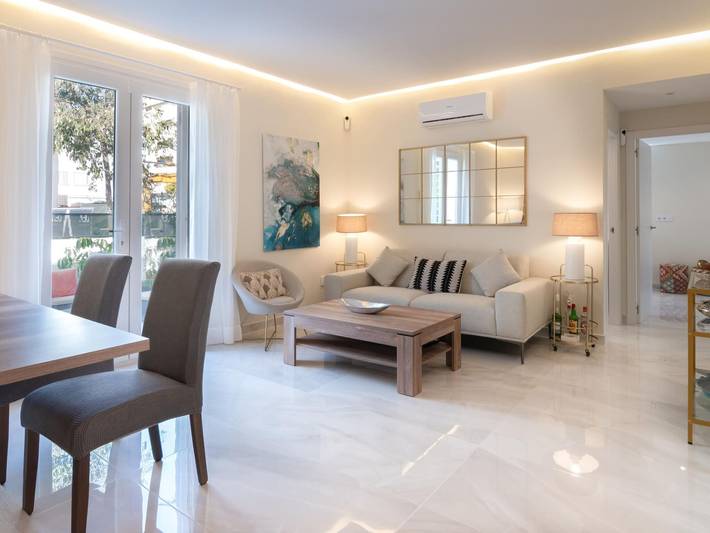 Apartment for 4 people, with terrace and garden in Marbella Centre