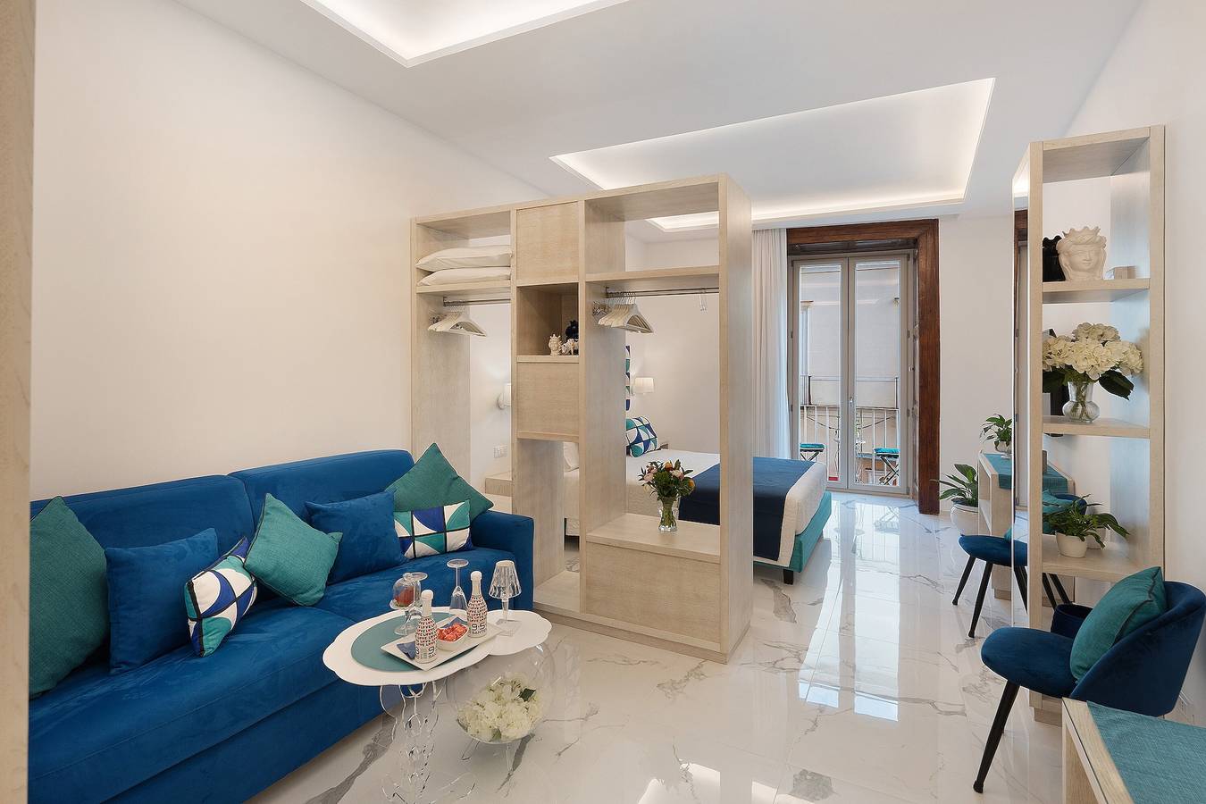 Bed and Breakfast 'Sorrento Lux Suite' con Balcone, Wi-Fi e Aria Condizionata in Sorrento, Sorrento Coast