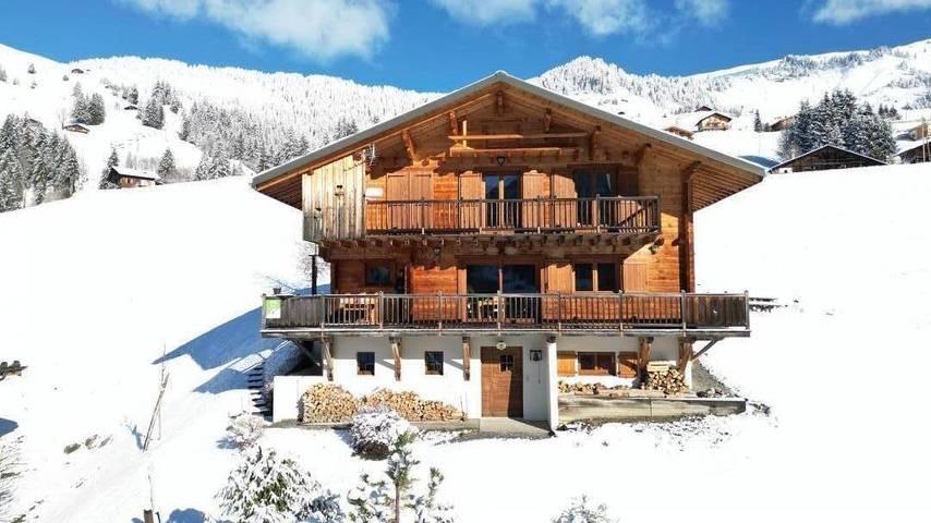 Chalet pour 12 personnes, avec sauna ainsi que jacuzzi et terrasse à Hauteluce