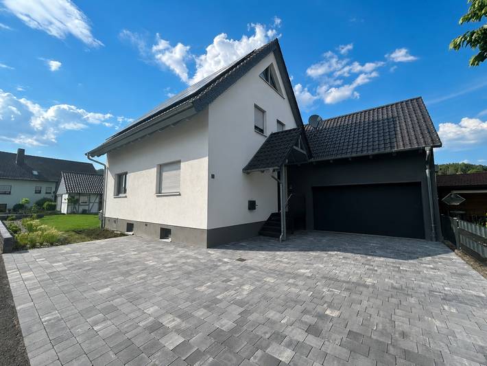 Ferienwohnung für 4 Personen, mit Balkon/Terrasse und Balkon sowie Garten in Bad Staffelstein