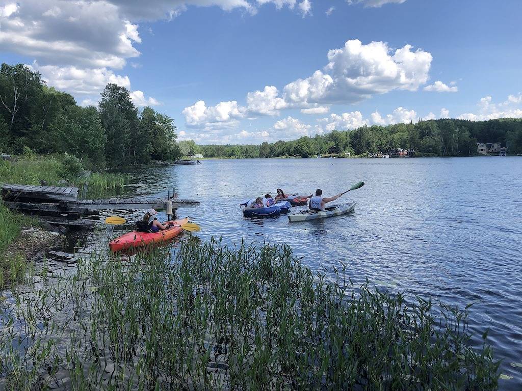 Northeast Kingdom Post and Beam home on Miles Pond Vt in Concord (VT), Vermont
