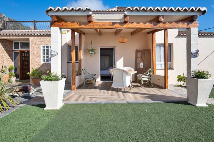 Apartamento para 4 personas, con Jardín