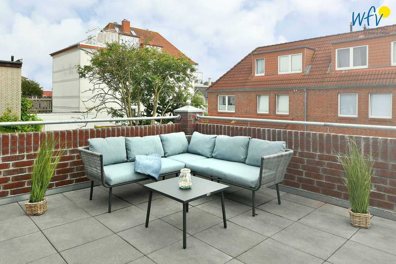 Geheel appartement, Vakantieappartement voor 12 personen met balkon in Wangerooge