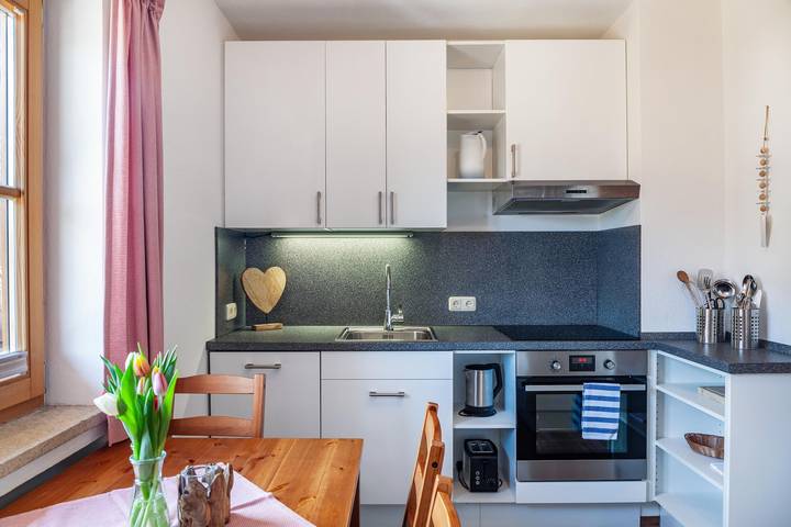 Appartement entier, Appartement de vacances pour 4 personnes avec balcon in Garmisch-Partenkirchen, Alpes bavaroises