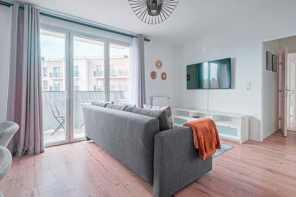 Entire apartment, Appartement F4 à 10 minutes de Disneyland Paris in Bailly-Romainvilliers, Seine-et-Marne