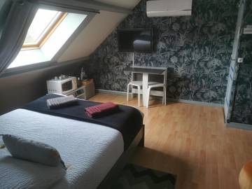 Chambre d’hôte pour 4 personnes, avec vue ainsi que terrasse et jardin à Villefranche-sur-Cher