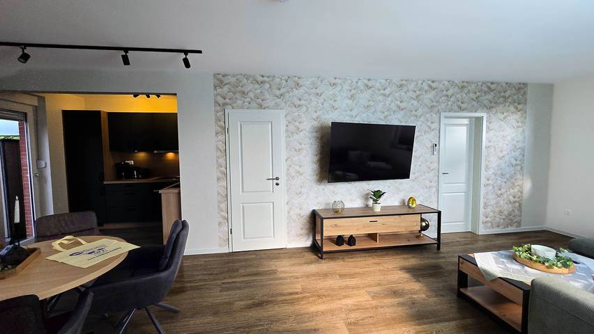 Ferienhaus für 2 Personen, mit Whirlpool und Terrasse sowie Garten und Sauna in Dornumersiel