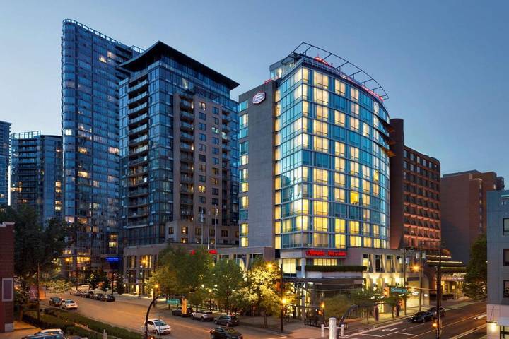 Hotel voor 2 personen, met terras en whirlpool in Vancouver