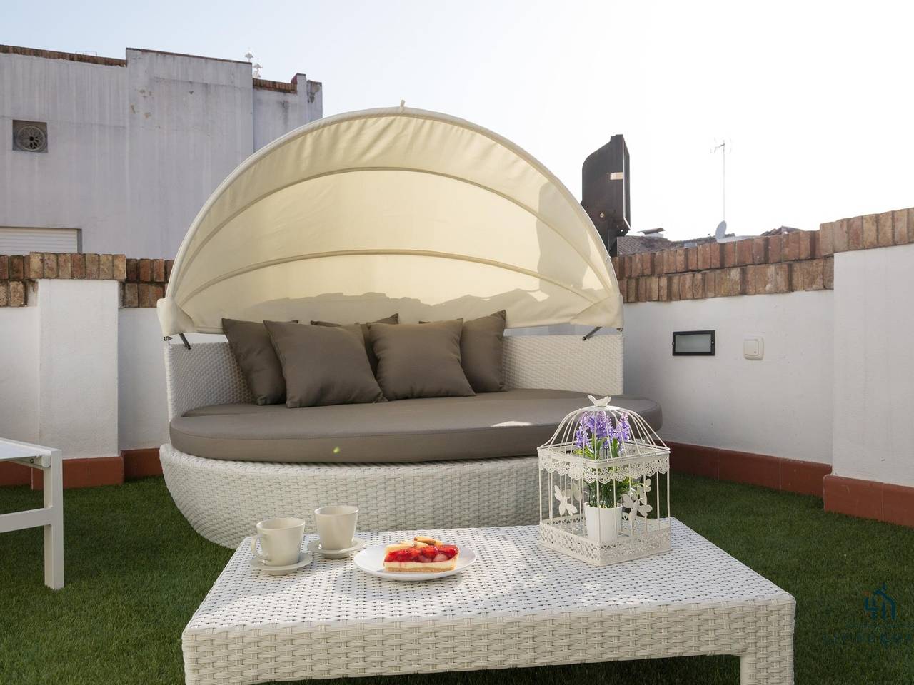 Entire holiday apartment, Atico Cervantes Living4malaga in Málaga Central District, Malaga