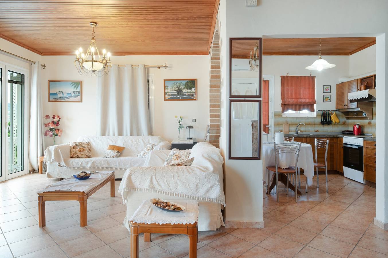 Appartement entier, Appartement « Blue Horizon » avec vue sur la mer, Wi-Fi et climatisation in Kilada, Argolide