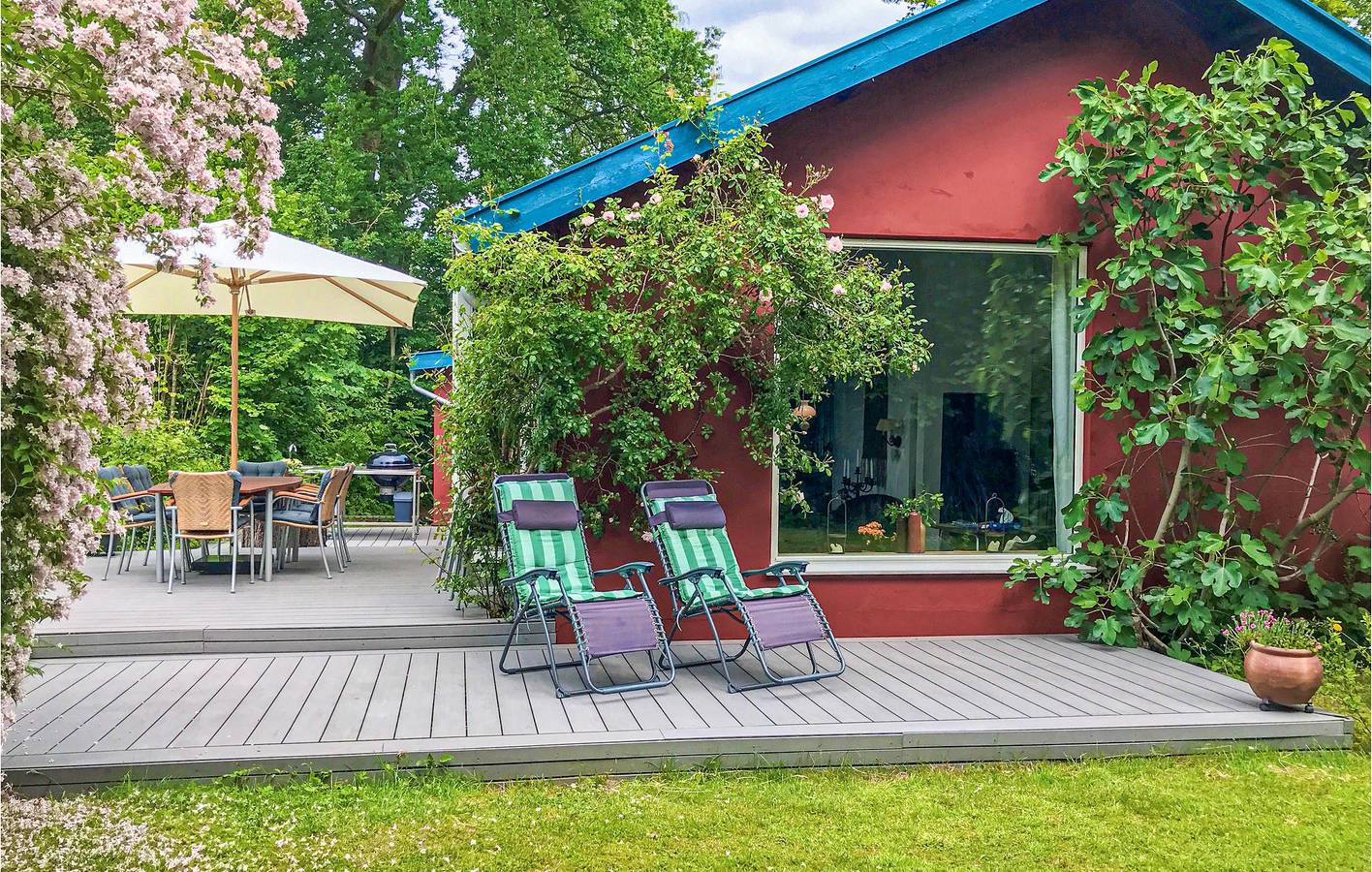 Ferienhaus für 5 Personen mit Terrasse in Dronningmølle, Kattegat Küste