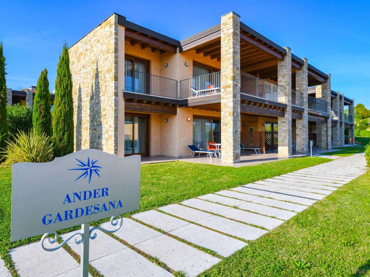 Ganze Wohnung, Relais Rosa Dei Venti - Trilocale in Moniga del Garda, Gardasee-Berge