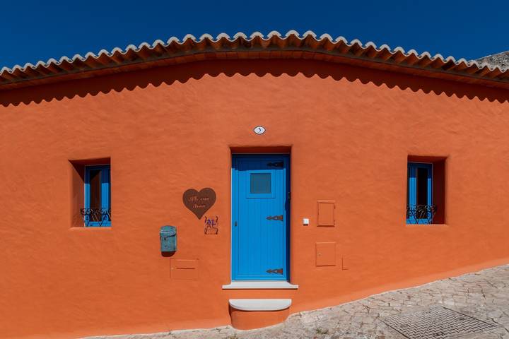 Maison de vacances 'Alte Com Amor' avec vue sur la montagne, Wi-Fi et climatisation in Alte, District de Faro